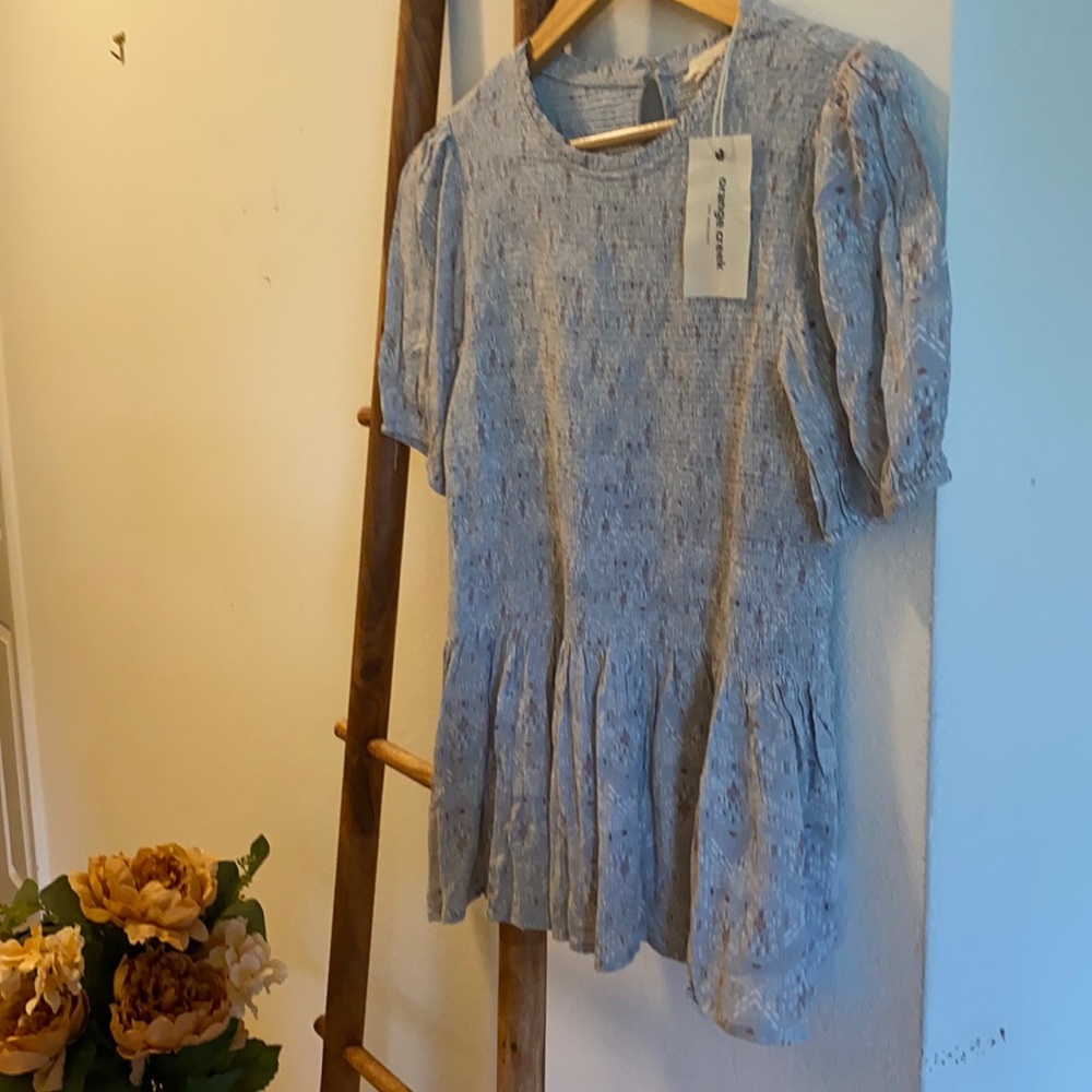 Orange Creek 3/4 Sleeve Top